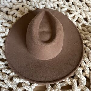 Stylish Brown Felt Hat